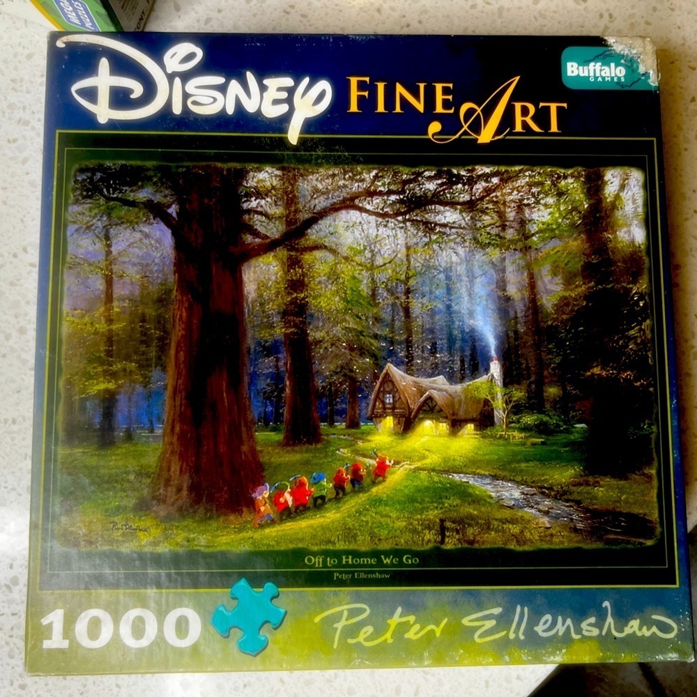 Disney Snow White Seven Dwarfs 1000 Piece Puzzle